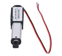 Generic Mini Actionneur Linéaire Robuste, Interrupteurs de Fin de Course 30mm DC 12V, Tube en Aluminium pour Installations de Restauration Agricole (Course 30mm-4mm/s-150N)