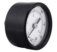 Generic Mini Manomètre pour Mesure de Carburant, D' et D'eau, 0-20 Bar/0-300 Psi, Outil Métallique Portable, 1/8" BSPT, Idéal pour la Mécanique et les Projets de Bricolage