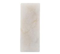 Generic Mini Pierre à Aiguiser Grain 10000#, Aiguisoir de Haute qualité pour Petits Couteaux, Ciseaux en Pierre Durable Vert Blanc 5x2x1cm (WHITE)