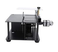Generic Mini Scie à Table, Outil de Coupe Multifonction Portable pour les Projets de Menuiserie de Bricolage, Métal Plastique Acrylique 7,5 Pouces X 6,3 Pouces