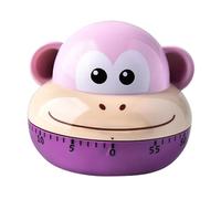 Generic Minuterie de Cuisine, Compte, Animal Mignon, Mécanique, Anneau Fort, Minuterie Numérique pour Jeux, Pâtisserie, étude, Décoration de La Mais, singe