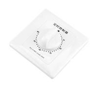 Generic Minuterie de Pompe à Eau 220V de Haute qualité, Compte à Rebours Mécanique, Interrupteur de Temps pour Chauffe-eau Intérieur et Aquarium (Minuterie de 60 minutes)