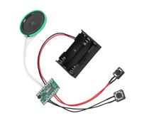 Generic Module de Carte de Vœux Vocale Module Sonore Enregistrable avec Haut-Parleur de 40 Mm, Lecture Sonore Claire pour des Messages Personnalisés, alimenté par 3 Piles AAA