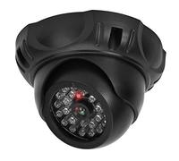 Generic Moniteur de Simulation de Caméra Factice avec Lumière LED Interne, Outil de sécurité Efficace pour Parkings et Zones Résidentielles, Noir, ABS, 1 Pièce