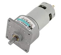 Generic Moteur à Engrenages Métalliques à Courant Continu 35W, Vitesse Réglable CW CCW pour L'électronique Grand Public, Modèles D'aviation, Conception à Faible Chaleur (#13)
