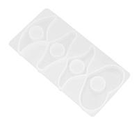 Generic Moule en Résine de Silicone pour Bricolage, Marque-page de Pouce, Accessoires Artisanaux pour les Amateurs de Livres, Matériau en Silicone Durable 6,7x3,4x0,6 Pouces