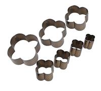 Generic Moules en Acier à Haute Teneur en Carbone pour la Création de Motifs et D'étiquettes en Cuir, 7 Pièces