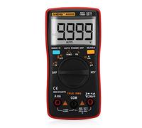 Generic Multimètre Numérique AN8009 True RMS Gamme Automatique Petite Taille pour L'entretien Domestique et Automobile Rouge 1 Pièce