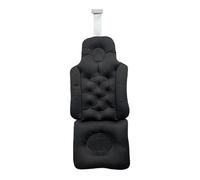 Generic Oreiller de Bain Intégral, Accessoires, Soutien Du Dos, Confortable et Ergonomique, Cadeau, Oreiller de Bain Relaxant Imperméable, Noir