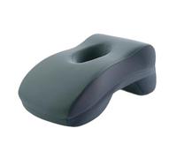 Generic Oreiller de Couchage, Oreiller de Bureau Face Vers Le Bas, Doux, Facile à Nettoyer, Coussin de Visage, Coussin de Soutien Portable pour L, Vert