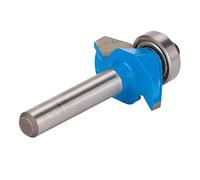 Generic Outil de Chanfreinage de Mèche de Routeur, Acier au Carbone Durable à 45 Degrés pour le Travail du Bois, contreplaqué MDF, Tige de 1/4 Po (1/4*5/16)