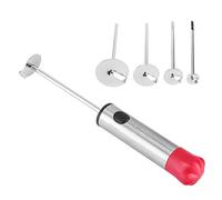 Generic Outil de Forage de Fruits pour un Carottage Facile des Légumes, Parfait pour les Enfants, Fabrication de Salades, Foret Rouge en Acier Inoxydable de 5,4 Pouces