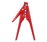 Generic Outil de Tension D'attache de Câble, Outil Pratique de Coupe D'attache en Nylon pour Câbles de 2.4 à 9mm, Acier Rouge 45