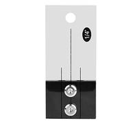 Generic Outils de Travail du Bois, Jeu de Forets étagés, Gabarit de Trou de Poche, Localisateur de Trous Compact et Léger pour un Perçage Efficace 11.5 * 2 * 5cm 1 unité