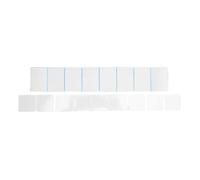 Generic Paille pour Cuisine Support de Rangement de Paille en Métal à 5 compartiments avec Ruban Adhésif Distributeur d'armoire Peu Encombrant pour Pailles Réutilisables, Ustensiles et Petits