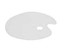 Generic Palette de Peinture pour Artistes, Conception de Panneau de densité épaissie, Plateau de Mélange Facile à Nettoyer pour Aquarelle, Idéal pour Les Peintres et Les étudiants, Couleur Blanche,
