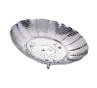 Generic Panier Vapeur en Acier Inoxydable pour une Cuisson Efficace et un Rangement Facile, Pliable et Extensible pour la Cuisine Domestique, 1 unité (Taille moyenne)