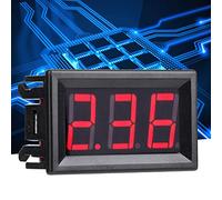 Generic Panneau D'affichage LED Numérique pour Ampèremètre 0-10A, Panneau D'ampèremètre de Taille Mini de Haute Précision pour la Mesure de Courant Continu pour les Amateurs de Bricolage (#1)