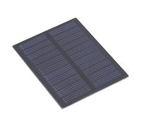 Generic Panneau D'énergie Solaire écologique 0,5 W 5, V pour éclairage de Secours et Panneaux de Signalisation 76 X 60 Mm