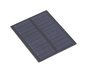 Generic Panneau D'énergie Solaire écologique 0,5 W 5, V pour éclairage de Secours et Panneaux de Signalisation 76 X 60 Mm