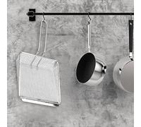 Generic Pelle à Frire Multifonction en Acier Inoxydable, pour Usage Domestique et Restaurant, 19x17cm, 1 unité (maillage dense)