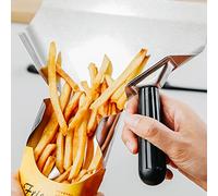 Generic Pelle à Frites Multifonctionnelle, Pelle en Acier Inoxydable Durable pour Chips et Pop-corn, Idéale pour les Cinémas et les Buffets, 30 G