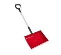 Generic Pelle à Neige pour Allée, Maison, Garage, Déneigement Robuste avec Poignée en D, Pelle Extérieure Portable Légère et Amovible de Grande capacité pour Jardin de Voiture d'urgence (Rouge)