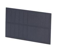 Generic Petit Module de Cellule Solaire Monocristallin pour les Projets de Charge de Batterie de Bricolage 1W 5V Résistant aux Intempéries
