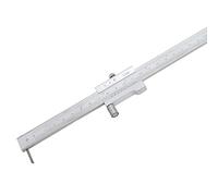 Generic Pied à Coulisse en Acier Inoxydable 0 300 Mm avec Aiguille en Carbure et Mesure en Pouces, Règle de Traçage Parallèle pour l'ingénierie, l'usinage, le Travail du Bois