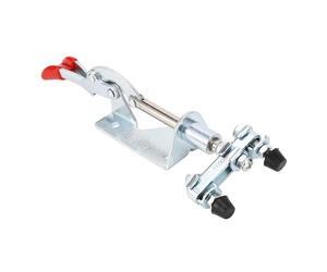 Generic Pince à Bascule Double Tête, Forte Force de Serrage de 45kg, pour Atelier et Garage, Fer Réglable à Dégagement Rapide, 1 unité