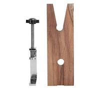 Generic Pince à Broches pour Banc de Bijoutier, Outil D'établi en Bois pour la Fabrication et le Traitement de Bijoux, Construction Durable en Fer et en Bois