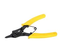 Generic Pince à Circlips 4 en 1, Outil combiné Durable pour le Retrait des Clips Intérieurs et Extérieurs Droits/incurvés avec Poignée en Plastique pour les Amateurs de Bricolage