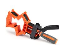 Generic Pince à Sangle pour le Travail du Bois, 4M, Outil Durable Haute Résistance pour étau à Onglet et Projets D'encadrement, Noir et Orange