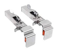 Generic Pince de Fixation de Tiroir en Acier Réglable, Installation Efficace pour la Réparation de Charpentier, Kit D'outils Permettant D'économiser du Travail, 2 Pièces, Clip D'installation