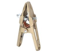 Generic Pince de Terre en Laiton 600A, Pince de Terre Durable pour le Soudage et la Découpe dans Diverses Industries
