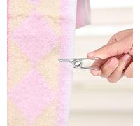 Generic Pinces à Linge en Acier Inoxydable, Lot de 20 Pinces pour Suspendre Les Vêtements et Usage Domestique, Solides et -Vent
