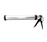 Generic Pistolet à Calfeutrer en Silicone, Tube en Alliage D'aluminium de 600ml pour Application Professionnelle de Calfeutrage et de Colle de Verre avec 10 Buses