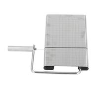 Generic Planche à DéCouper le Fromage en Acier Inoxydable avec 5 Fils de Rechange pour Couper et Trancher avec Précision le Fromage, Outil de Cuisine Durable de qualité Alimentaire