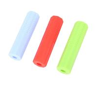Generic Poids à Crayons Lestés en Silicone, Aide à la Préhension pour une Meilleure écriture Manuscrite pour Enfants, 3 Pièces Rouge Bleu Vert