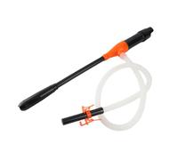 Generic Pompe à Siphon électrique Portable, Pompe de Transfert de Carburant Alimentée par Batterie pour les Activités de Plein Air, Excellent Matériau ABS, Large Application