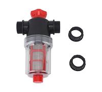 Generic Pompe d'irrigation, Connecteur de 38 Mm, Tuyau de 1,5 Pouces, Filtration à Double Couche, Crépine en Ligne en d'acier Inoxydable 304 pour l' de Pelouse de Jardin (Interface 25 mm (tuyau