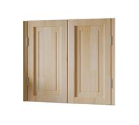 Generic Porte Saloon Couloirs Intérieurs Portes Battantes en Bois Style Western Cowboy, A7, W70xH80cm(27.6x31.5in)