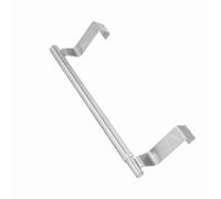 Generic Porte-Serviettes Rétractable à Double Barre en Acier Inoxydable, étagère à Serviettes de Bain Durable pour Salle de Bain et Chambre à Coucher, Finition en Acier épais Robuste (Barre