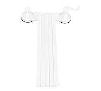 Generic Porte-Serviettes Rotatif à 5 Bras, Montage Mural, Gain de Place, Salle de Bain pour Serviettes, Peignoirs, Loofahs, Plastique Abs Robuste avec Ventouses sous Vide