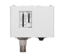 Generic Pressostat de Compresseur D'air, Contrôle Différentiel Réglable pour Systèmes D'air et de Liquides, Matériau ABS Efficace