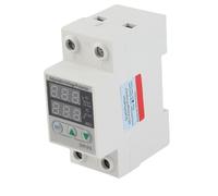 Generic Protecteur de Courant de Surtension monophasé 230VAC, Dispositif Réglable Intelligent pour un Usage Domestique, Protège L'équipement électrique, 63A (40A)