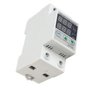 Generic Protecteur de Courant de Surtension monophasé 230VAC, Dispositif Réglable Intelligent pour un Usage Domestique, Protège L'équipement électrique, 63A (63A)
