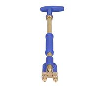 Generic Pulvérisateur de Jardin à Double Buse avec Poignée Télescopique et Brumisation Fine pour L'irrigation, adapté à la Pelouse du Jardin, Bouteille de 1,25 L, Plastique Cuivre