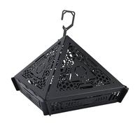 Generic Pyramide Géométrique D'abat-jour Creux en Acier Inoxydable pour une Utilisation en Extérieur, Idéale pour le Camping et la Décoration de la Maison