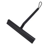 Generic Raclette de Douche Tête Souple Durable TPE PP pour Un Nettoyage Facile Miroir de Porte en Verre de Douche et Vitres de Voiture 1 unité (Black)
